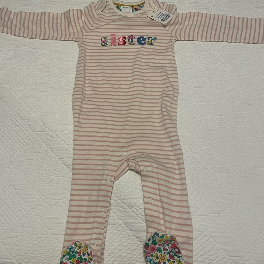 Sister onesie